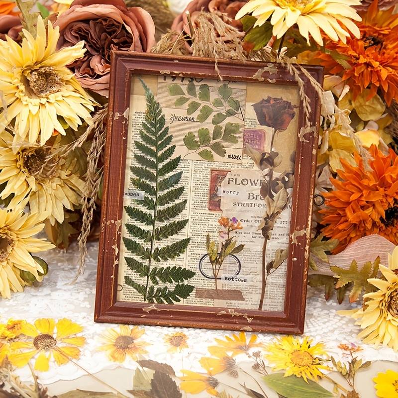 Diy Flowers For Crafts Vintage Dried Flowers For Notebook Clip Art